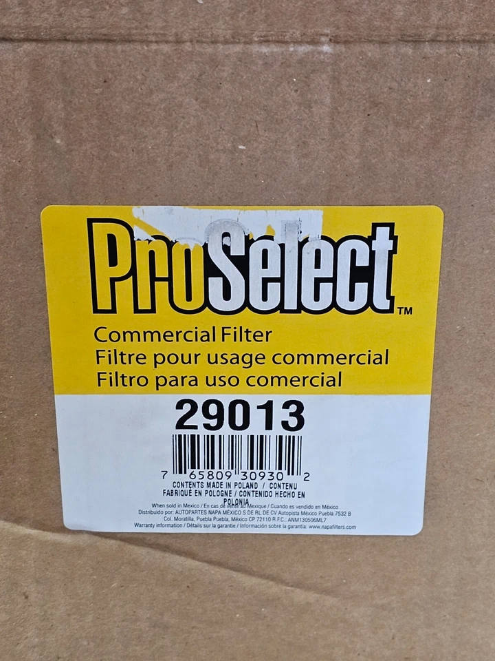 (CANTIDAD 2) NAPA ProSelect Cono Filtro Aire Celulosa Para Volkswagen Jetta 11-17 Foto 3 de 4