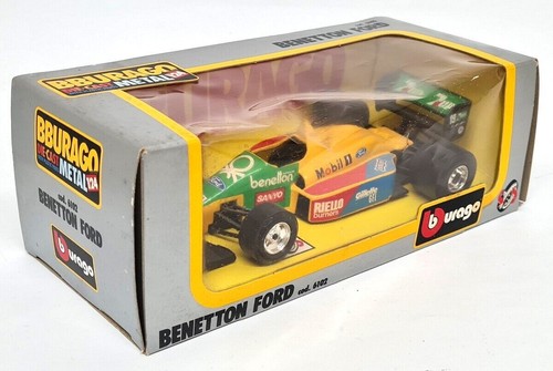 Burago 1/24 Benetton Ford F1 Race Car COD.6102 Diecast Model Car - Picture 8 of 12