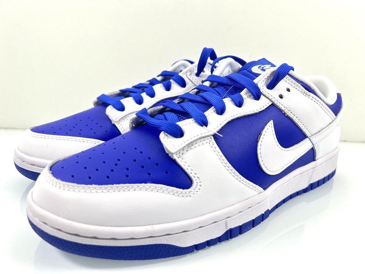 NIKE DUNK LOW RETRO RACER BLUE WHITE REVERSE KENTUCKY DD1391