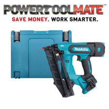 Makita DBN610ZJ 18v Brushless 16GA Angled Finishing Nailer Naked in Case