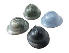 Brickarms ADRIAN HELMET French WWI for  Minifigures -Pick your Color!-