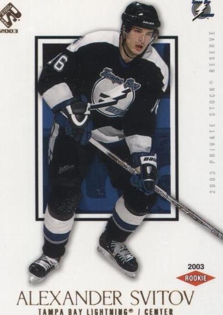 2002-03 Pacific Private Stock Reserve - Alexander Svitov #182 - 1 of 1