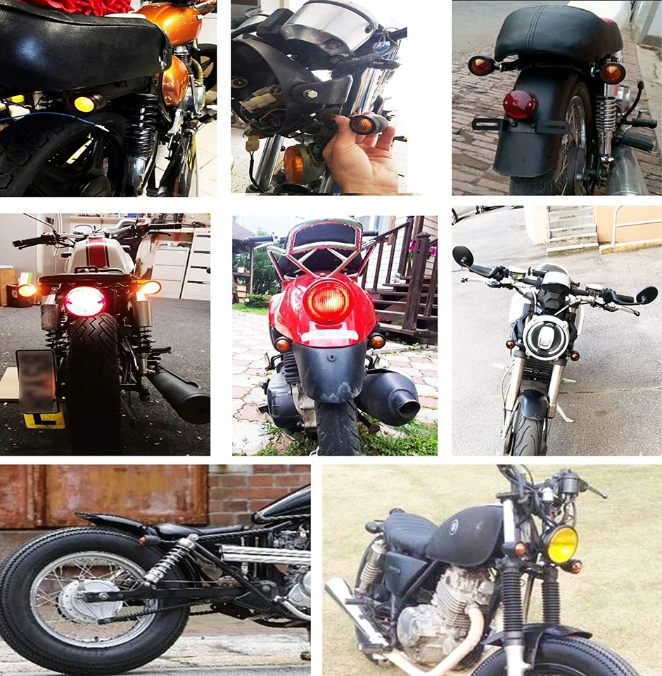4x Luz de señal de giro para motocicleta Suzuki Marauder VZ 800 1600 Savage LS 650 Foto 2 de 4