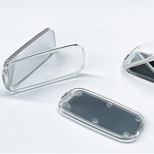 Foldable Invisible Phone Desktop Mount Holder Mini Acrylic Mirror Phone Stand. - Zdjęcie 14 z 15