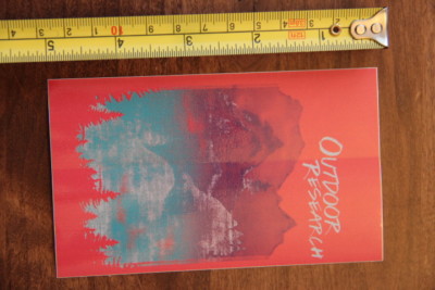 OUTDOOR RESEARCH OR STICKER Decal Mountain Pink NEW