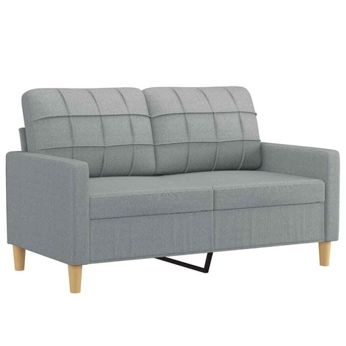 3-tlg. Sofagarnitur mit Kissen Stoff Sofa Couch Garnitur Schlaffunktion Wohnland - Bild 13 von 40