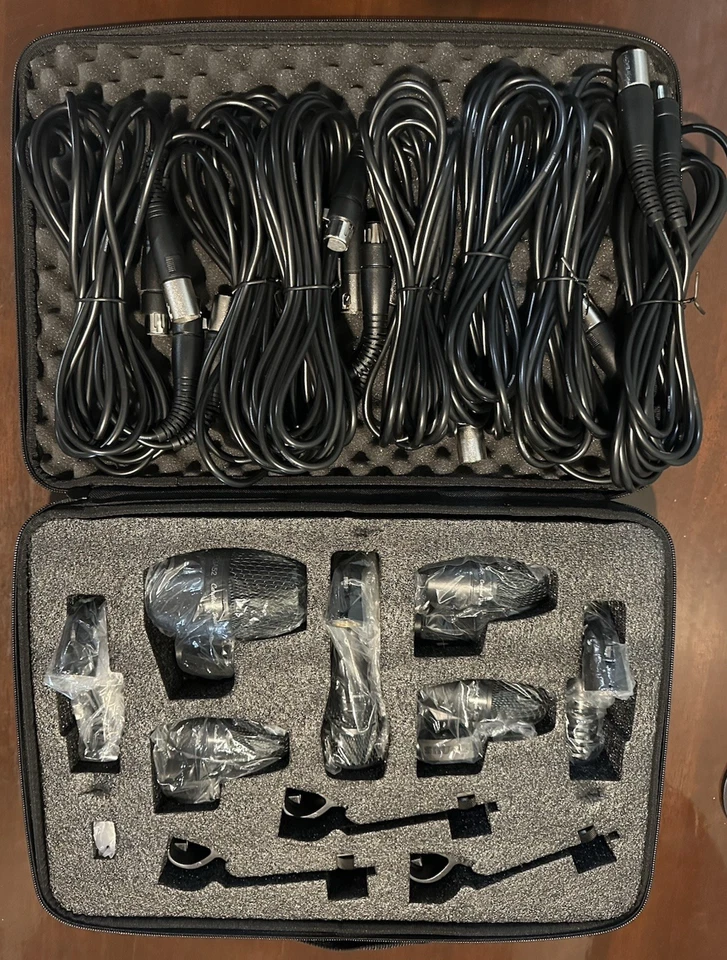 Shure PGADRUMKIT7 7-Piece Drum Microphone Kit - Lightly Used - Image 2 of 3