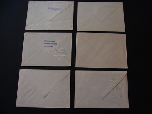 DDR Lot 10 Erstagsbriefe 1950er Jahre - b4611 - Bild 4 von 5