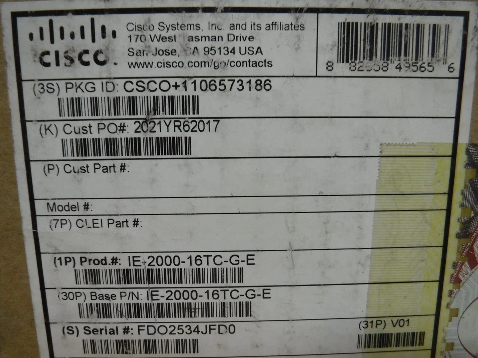 Cisco IE-2000-16TC-G-E Industrial Network Switch Managed Fast Ethernet NEW - Image 2 of 4