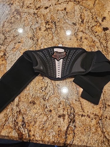 Fox Racing Motorcross Blackbelt Adult Elastic 34" Black White