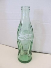 COCA-COLA Bulgaria Green Glass 6.5oz Bottle~1990 Christmas Around The World