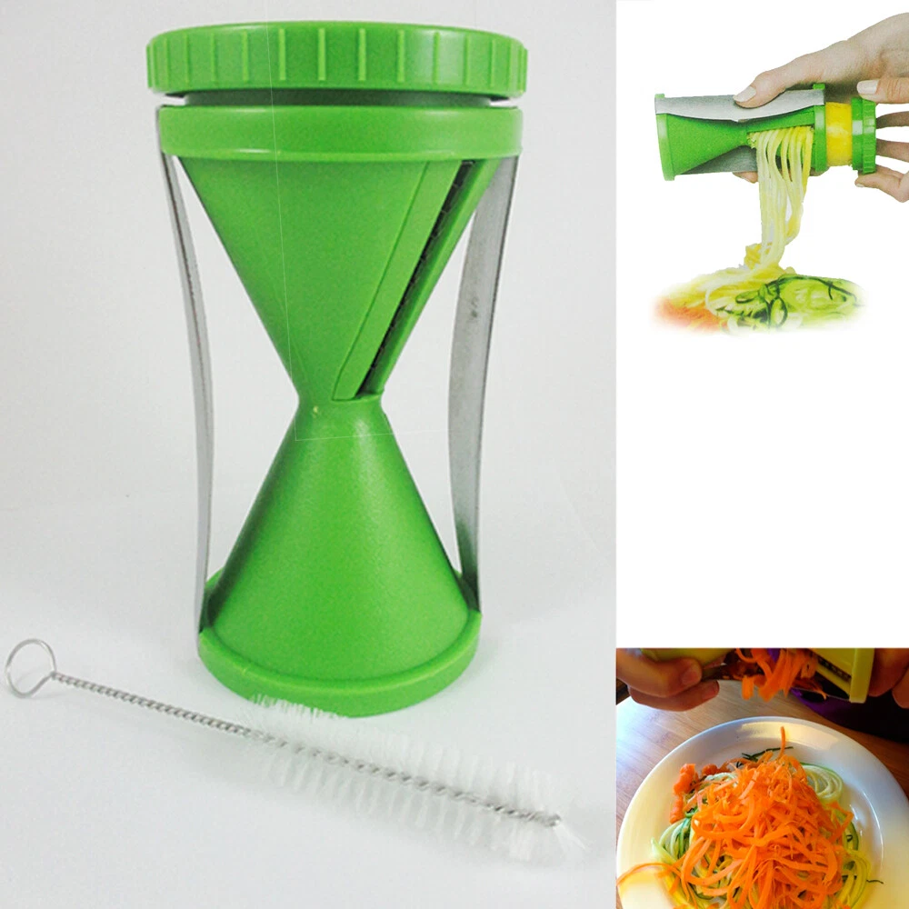 Handheld Vegetables Zoodle Slicer Spiral Manual Spiralizer Cutter