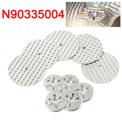 10-Piece Heat Shield Repair Kit - Exhaust Washers & Clamping Plate For VW, Skoda & Most Cars