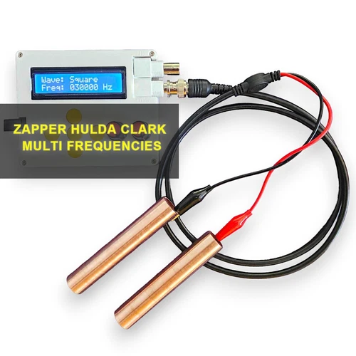 Zapper  Rife Machine Multi Fréquences avec électrodes en cuivre