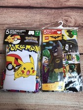 Pokemon  LEGO Boys Boxer Briefs  Briefs Underwear Size 4, 10 Pairs