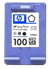 HP 100 Gray Photo Ink Cartridge C9368AN