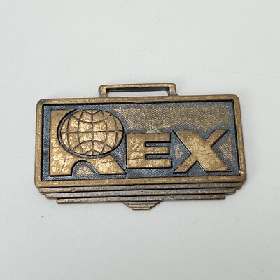 Vintage REX Heavy Equipment WATCH Fob | eBay