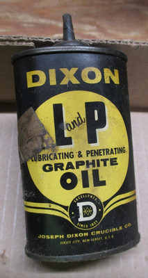 Vintage Dixon Graphite Oil household handy oil