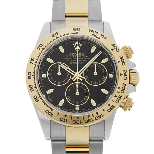 Rolex Cosmograph Daytona 116503 40mm Stainless Steel Black Wristwatch #WW398