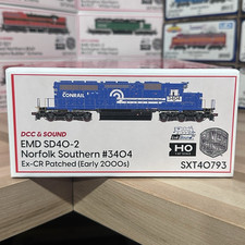 ScaleTrains HO EMD SD40-2 Norfolk Southern EX- CR Patch #3404 DCC&Sound NEW