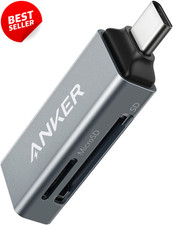 Anker USB C SD Card Reader Dual Slot SD MicroSD UHS-I Camera Adapter - US