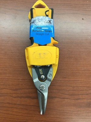 OX Tools OX-P231003 OX Pro Aviation Snips, Straight Cut