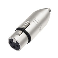 Auditory Connector XLR To 3.5mm Female Converter For Microphones And Amplifiers