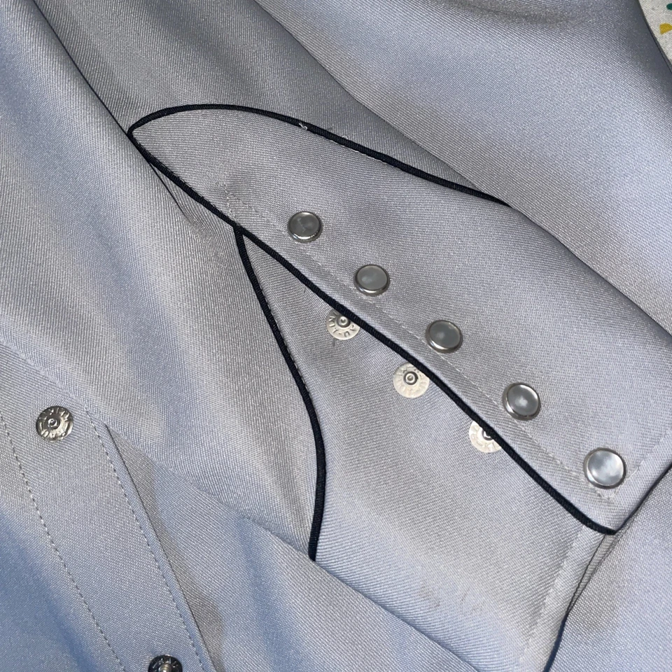 H Bar C California Ranchwear 16 1/2 Vintage - Image 4 of 4