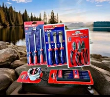 Great combination of workpro hand tools.Pliers,Screwdriver,Chisel,tape Measure