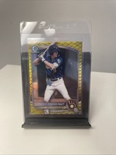 2025 Bowman Draft - Chrome Cooper Pratt Yellow Reptilian 69/75