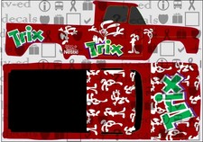 62 Chevy 204 164 White Toner Waterslide Decal For Hot