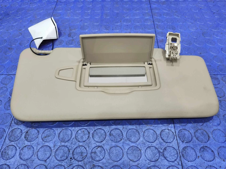 12-15 Mercedes Benz ML W166 Parasol Primario Lado Derecho del Pasajero Bronceado Fabricante de Equipo Original Foto 2 de 4