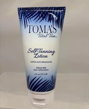 Toma's Total Tan Self-Tanning Lotion Streak-Free Easy Application 6 oz