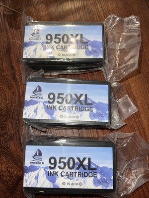 3 PK Black Ink Cartridges for HP 950 XL OfficeJet Pro 8600 8100 8610 8620 8625