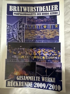 Ultras Fanzine Bratwurstdealer Propagandagazetta Der Horda Azzuro