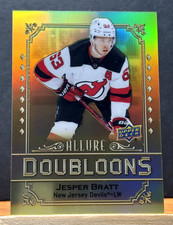 2024-25 Upper Deck Allure JESPER BRATT Devils #DB-50 Doubloons SP Case Hit