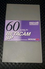 Maxell B-60ml BQ Betacam Sp Broadcast Tapes