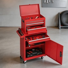 4Drawer Rolling Tool Chest With Handle Tool B...