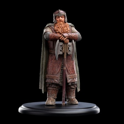 Weta The Lord of the Rings The Hobbit Dwarf GIMLI Miniature Statue Figure Model