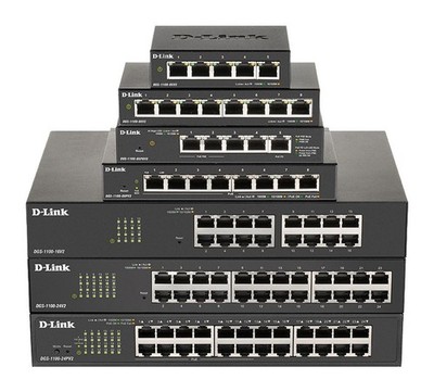 D-Link DGS-1100-08V2/E 8-Port Gigabit Smart Managed