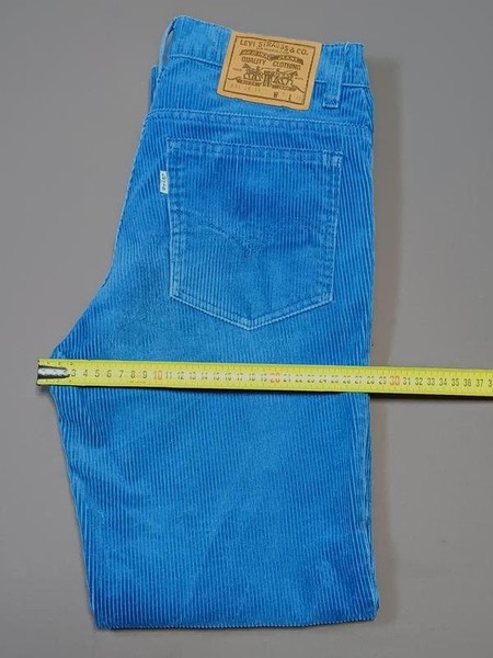 Women Levi's Jeans Blue Velvet 27 / S