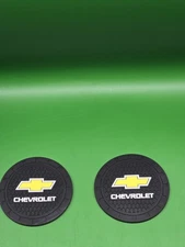2 X CAR TRUCK  COASTER CUP HOLDER MAT UNIVERSAL 2.75 BOWYIE FOR/CHEVY