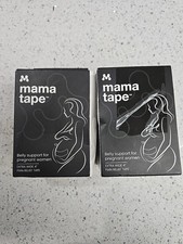 Mama Tape Extra Wide 4" Belly Support for Pregnant Women 2 Pack