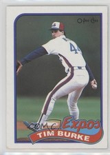 1989 O-Pee-Chee Tim Burke #48 0q3