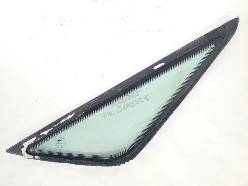 Cuarto de cristal trasero izquierdo del conductor SAAB 9000 1985 1992 OEM Foto 4 de 4