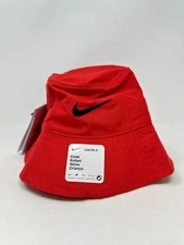 Nike Kids' UPF 40+ Bucket Hat (8832) - 4/7 y.o., University Red, D2(B898T)