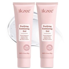 2x Purifying Exfoliating Gel, Face and Body Exfoliating Scrub Gel Deep Cleansing