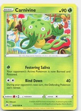 Pokemon TCG Carnivine 012/159 SWSH: Crown Zenith NM