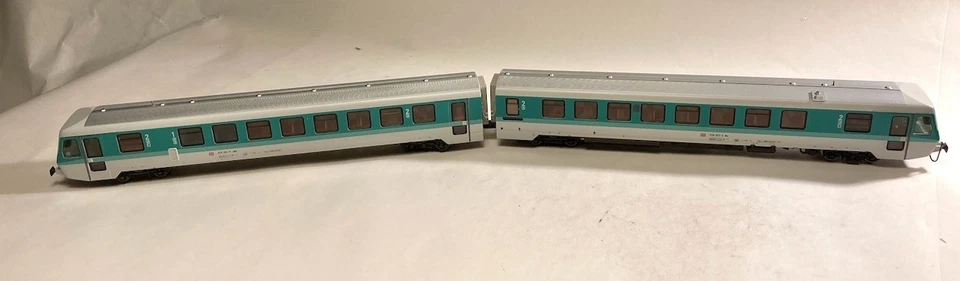 Märklin 3676 Diesel-Triebwagen BR 628.2 der DB weiß/türkis Digital gebr. b.l. - Bild 3 von 4