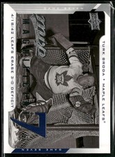 2008-09 Upper Deck MVP #M7-TB Turk Broda Magnificent Sevens